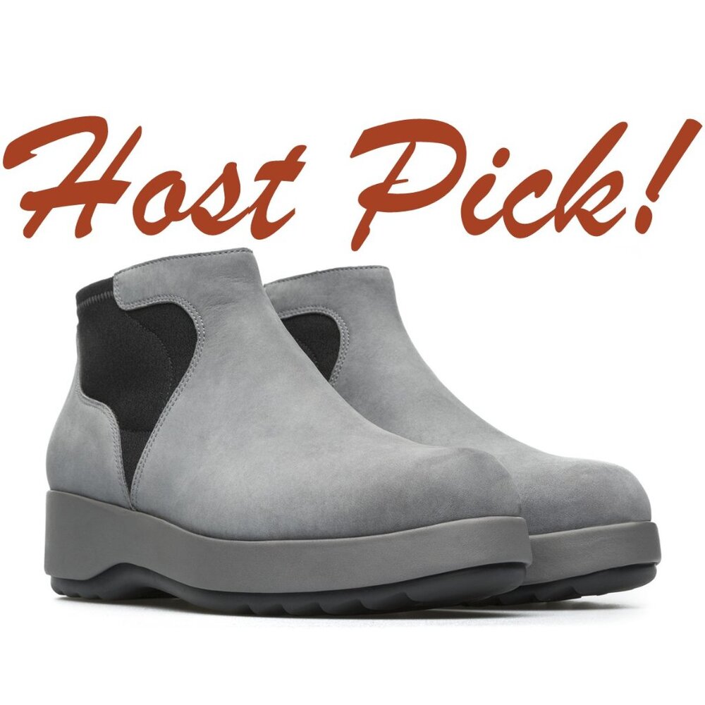 CAMPER Dessa NEW Platform Booties Boots Suede Leather Comfort Women's 41🎉HP🎉